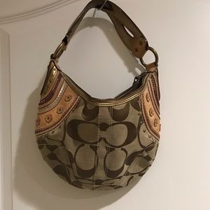 Authentic rare small Coach shoulder bag